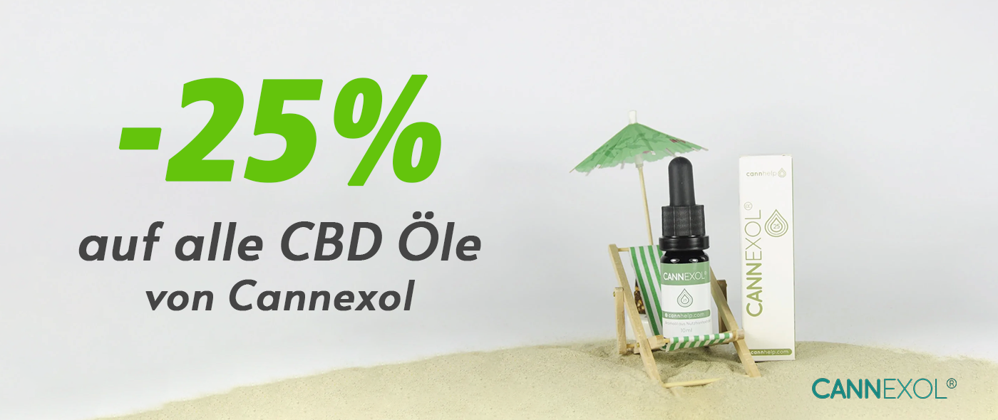 -25% auf alle Cannexol CBD Öle