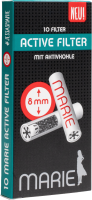 Marie Aktivkohlefilter | 10 Stk. | 8mm