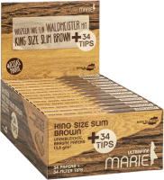 Marie Brown | King Size Slim + Filtertips | 26er Box