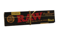 Raw Black | Connoisseur Slim + Filtertips | 24er Box