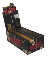 Raw Black | Single Wide | 50er Box