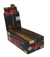 Raw Black | Single Wide Double Feed | 25er Box