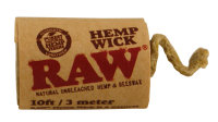 Raw Hemp Wick | 3m | 40er Box