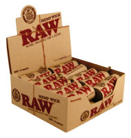 Raw Hemp Wick | 6m | 20er Box
